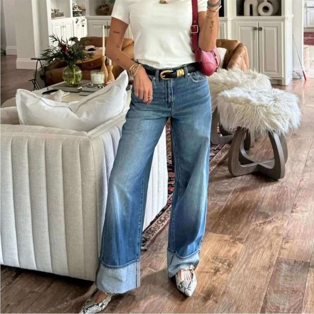 Madewell Superwide-Leg Jeans in Fannin Wash NQ160 - Picture 5 of 16